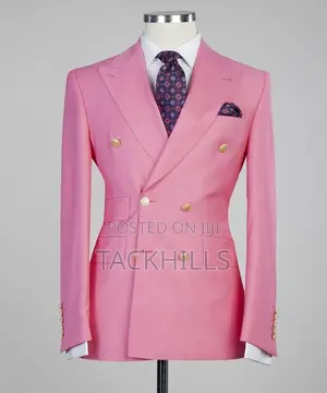 Men Double Breasted Suit