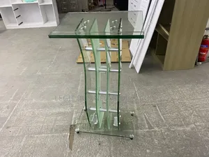 Modern Stylish Glass Pulpit
