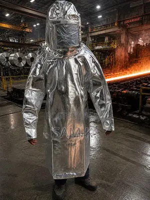 Aluminum Safety Fire Fighter Jacket