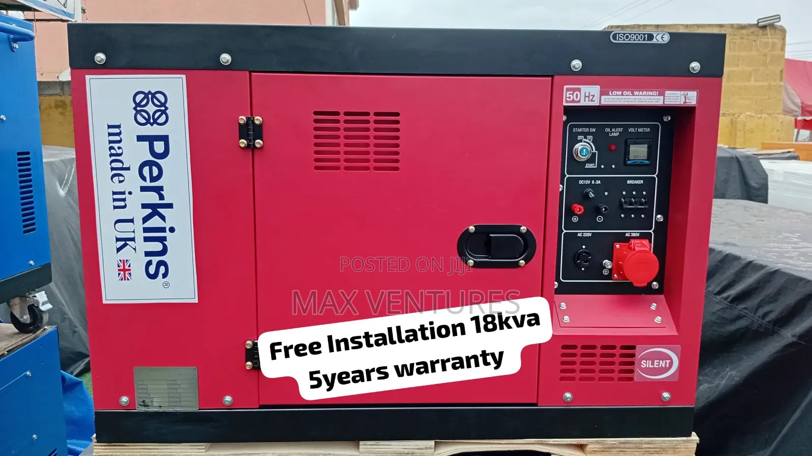 Perkins 18kva Silent Diesel Generator – Durable Efficient 18kva