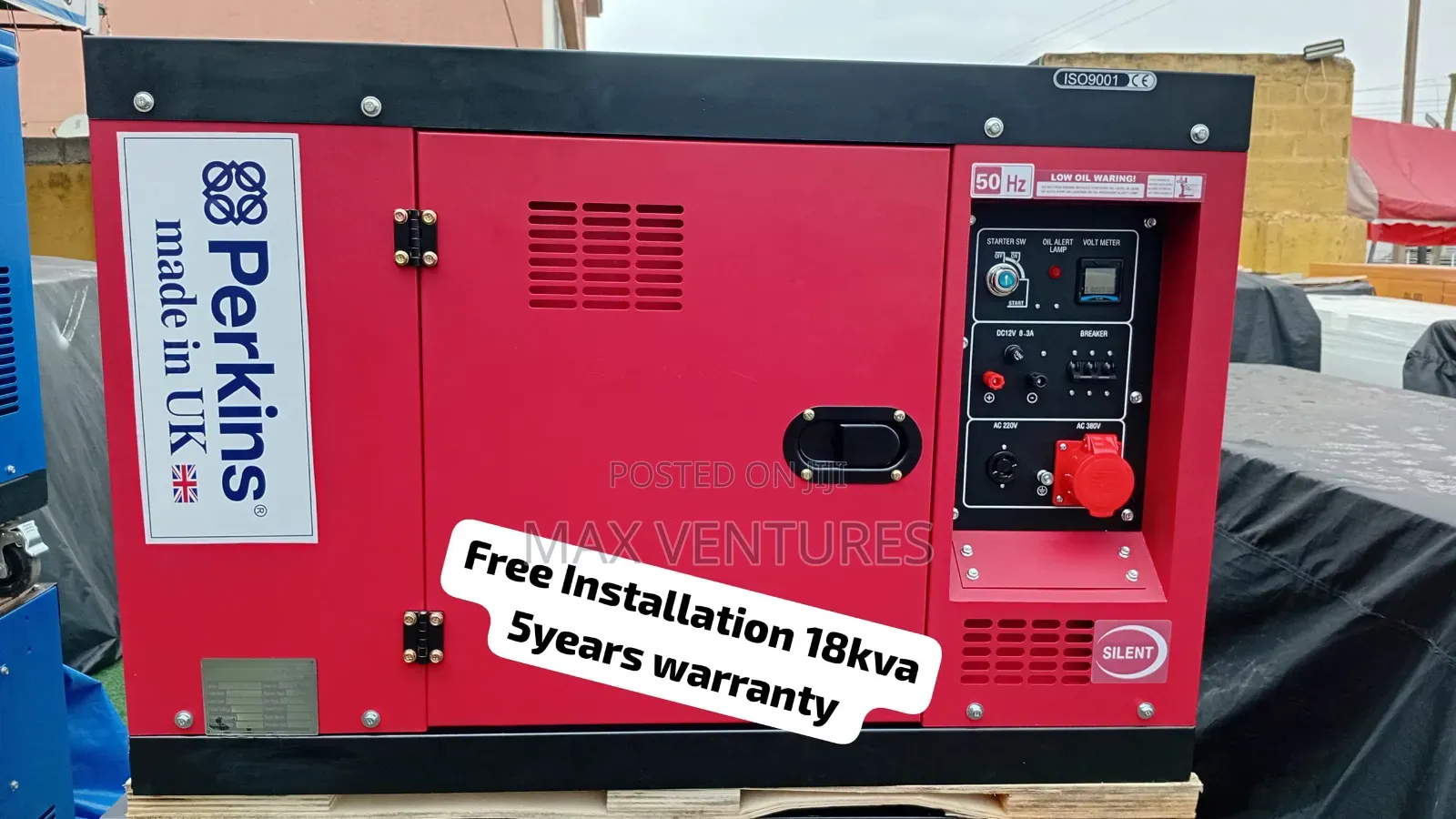 Perkins 18kva Silent Diesel Generator – Durable Efficient 18kva