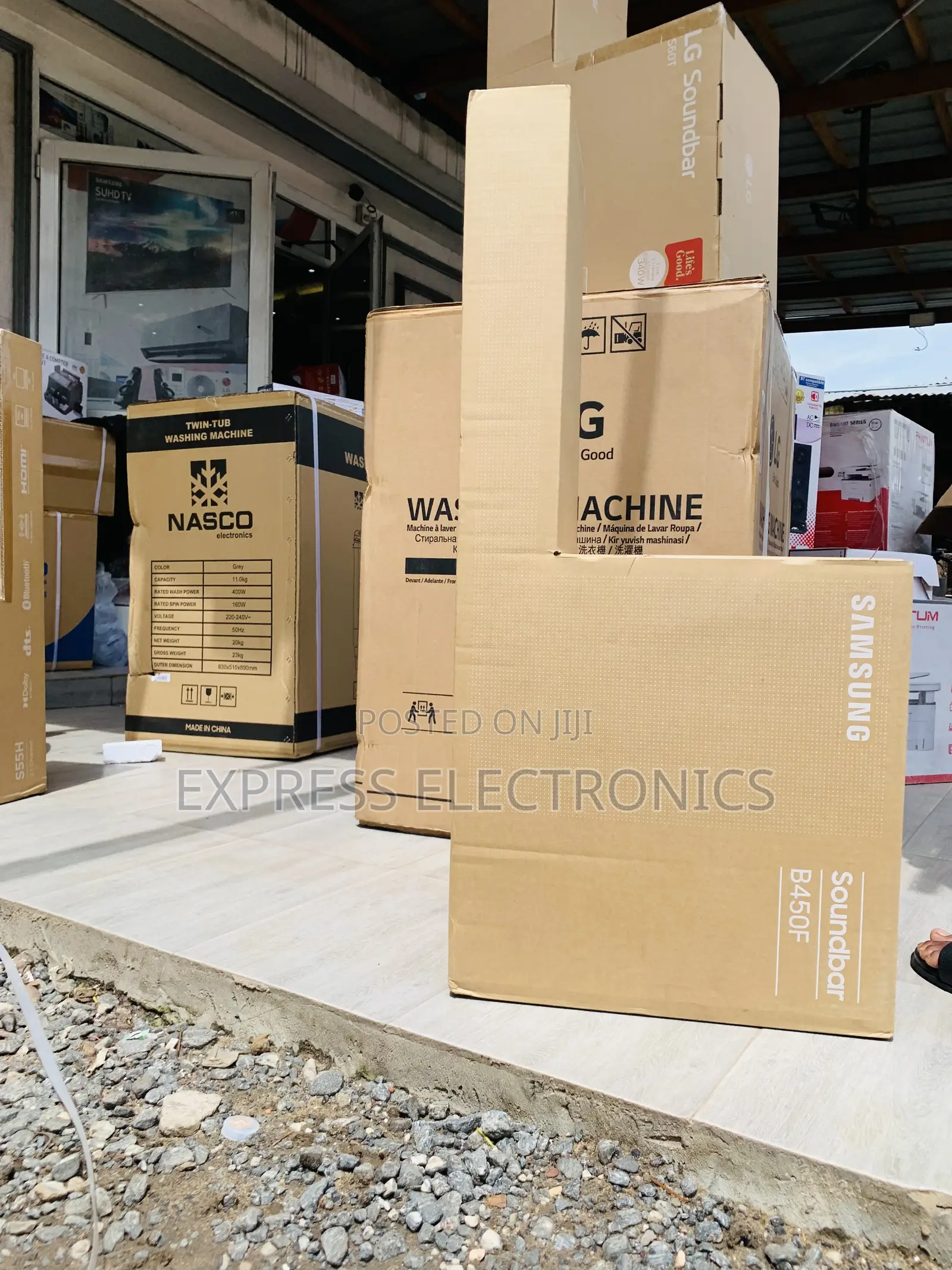 Newly Sealed in Box B-Series Soundbar Hw-B450 2.1ch. Subwoofer Include