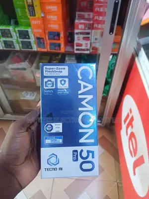 New Tecno Camon 50 Pro 256 GB Black