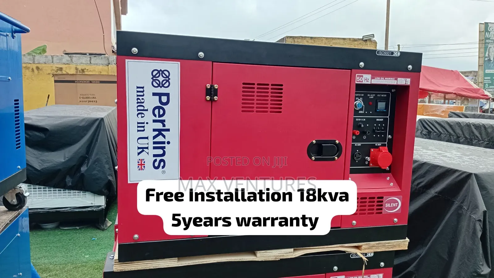 Genuine Perkins 18kva Diesel Generator – Built to Last 18kva