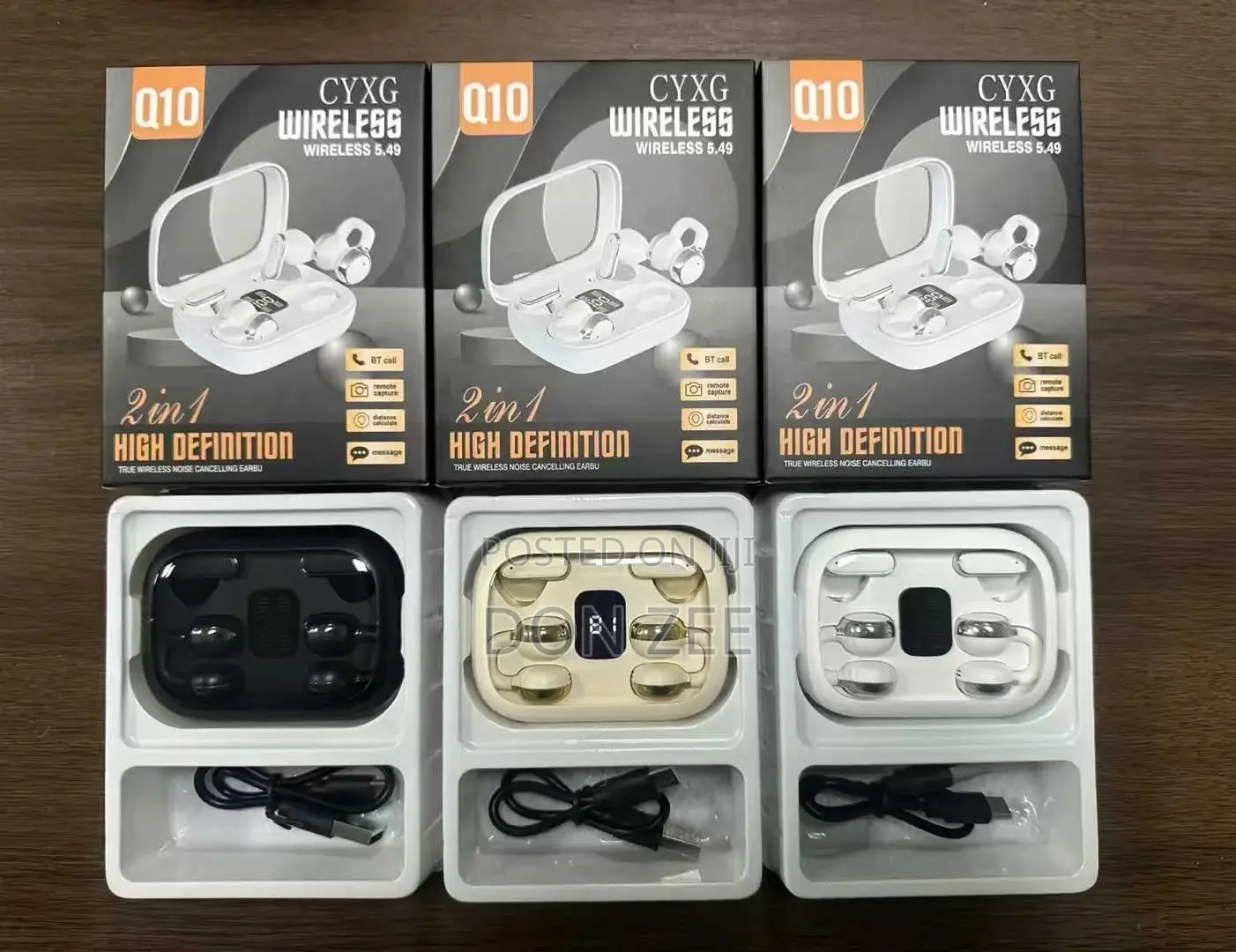 Two Pairs of Headphones Bt5.4 Ows Earphones + Wireless Mini Sleep