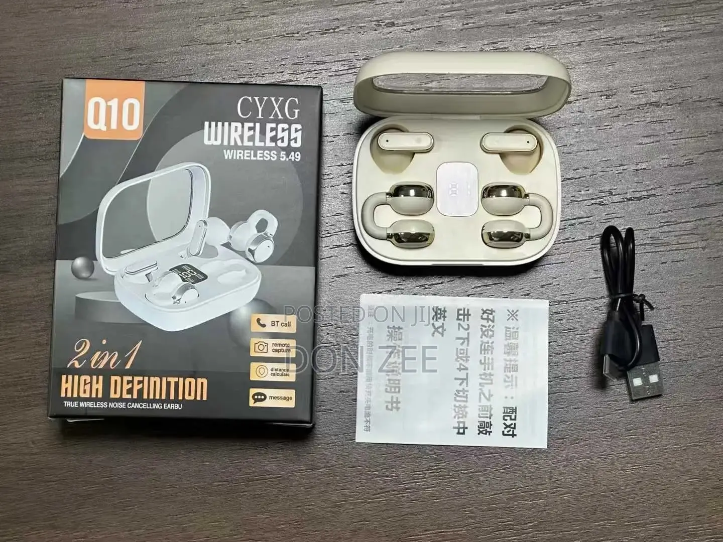 Two Pairs of Headphones Bt5.4 Ows Earphones + Wireless Mini Sleep