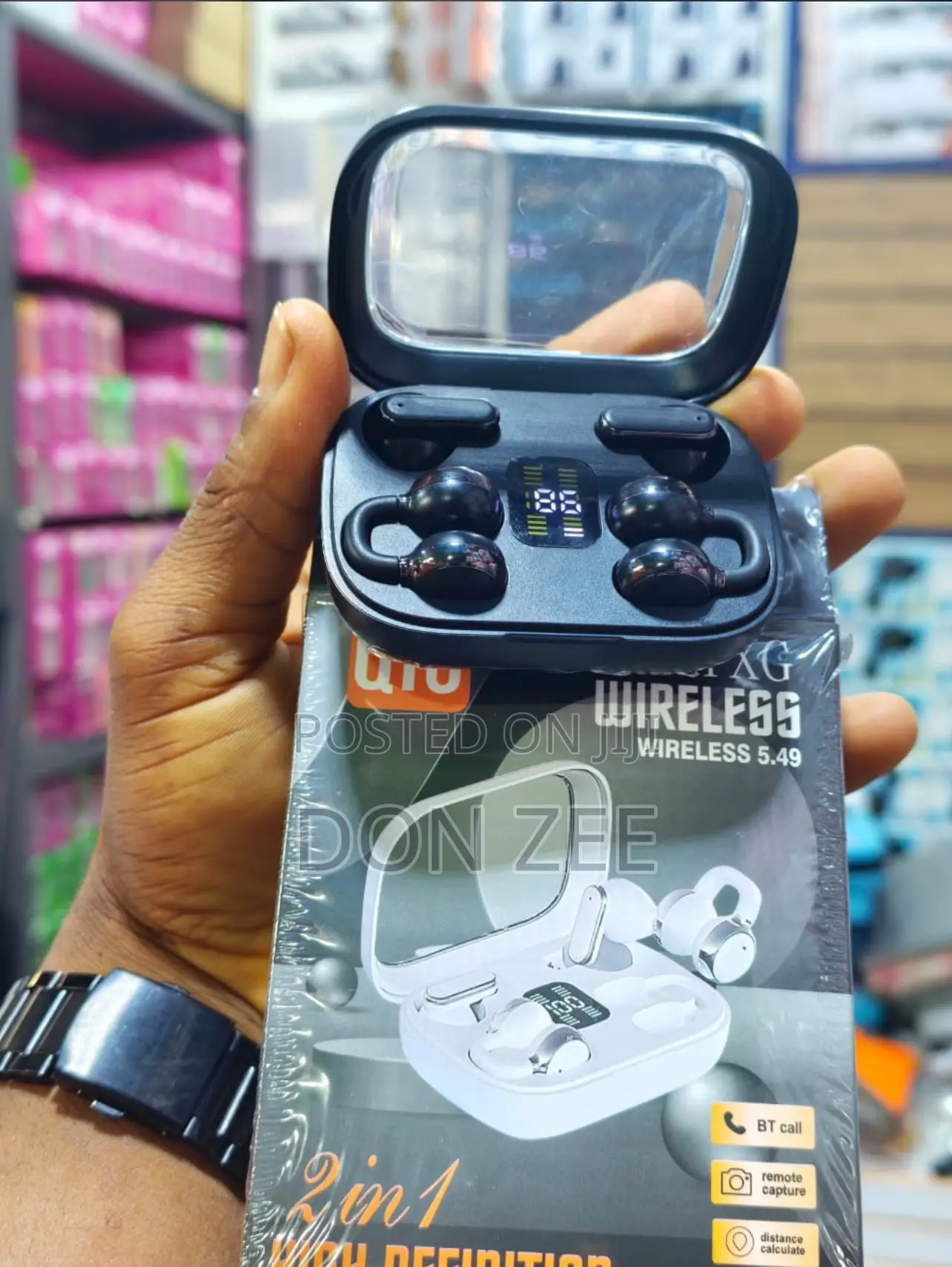 Two Pairs of Headphones Bt5.4 Ows Earphones + Wireless Mini Sleep