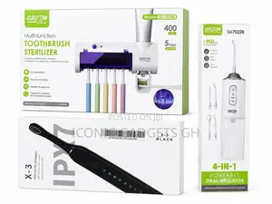 Dental Care Combo – Sterilizer + Sonic Toothbrush + Oral Irrigator