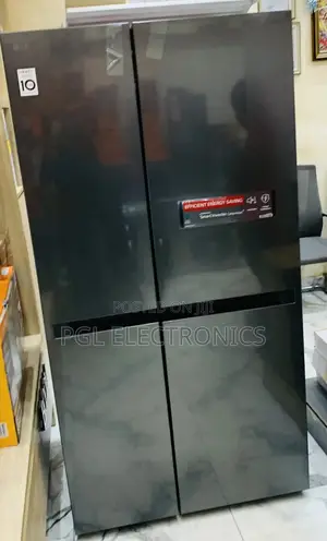 Lg 674l Side-by-Side Refrigerator With Multi Air Flow, Gc-B257kqjw