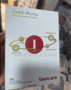 Blood Glucose Monitor(With Strips) Gold Accu