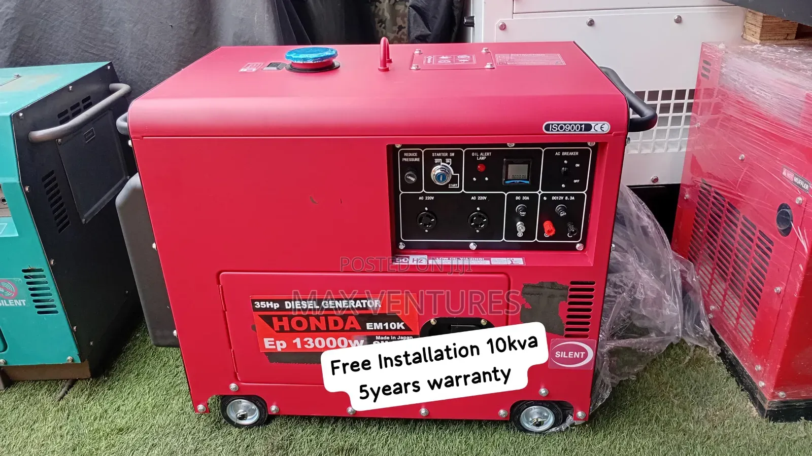 Honda 10kva Diesel Generator – Ideal for Homes Businesses 10kva