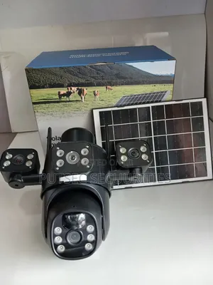 3 Lens Wifi Solar CCTV Camera