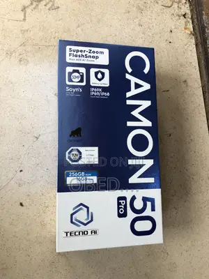 New Tecno Camon 50 Pro 256 GB Purple