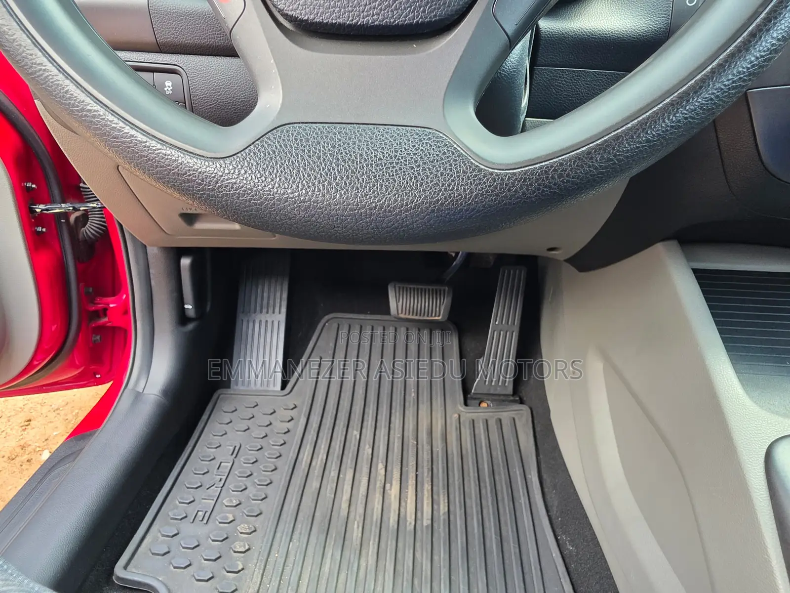 Kia Forte LX Sedan 2015 Red