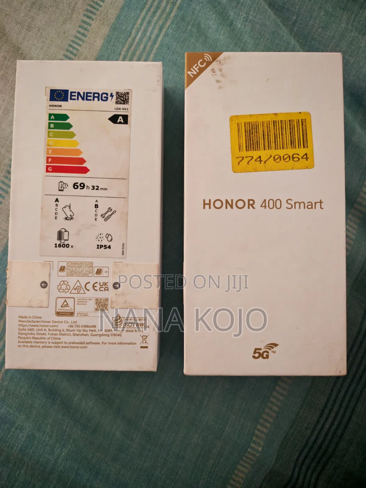 New Honor 400 256 GB Black
