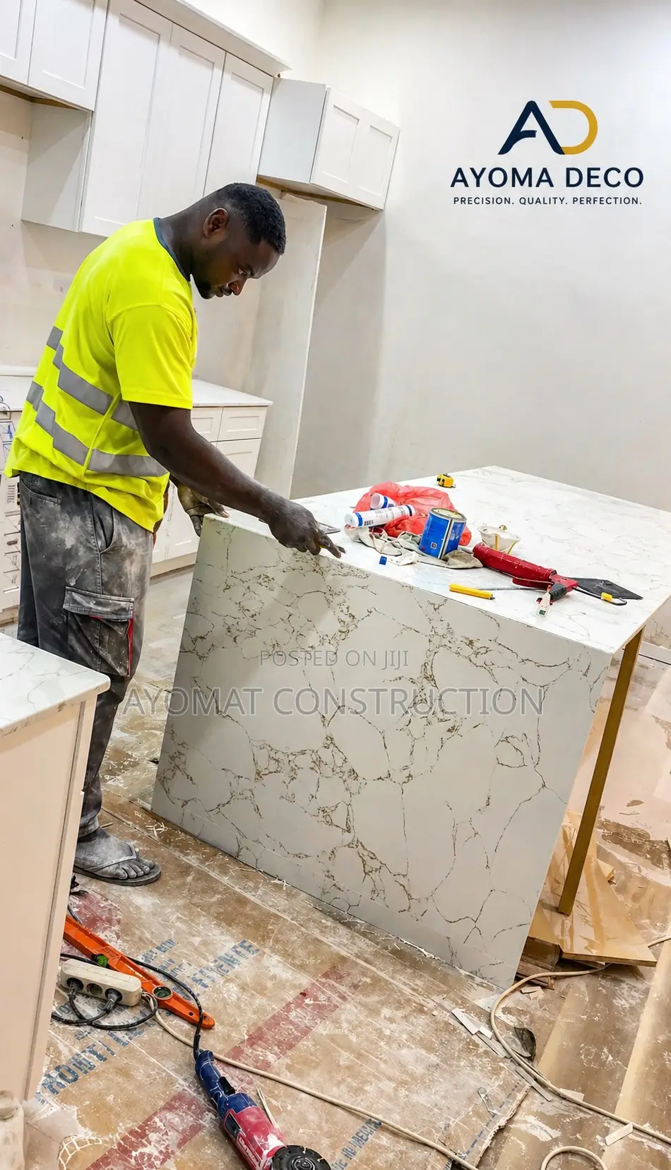 Granite and Quartz Slabs Fabrication Installation Sales