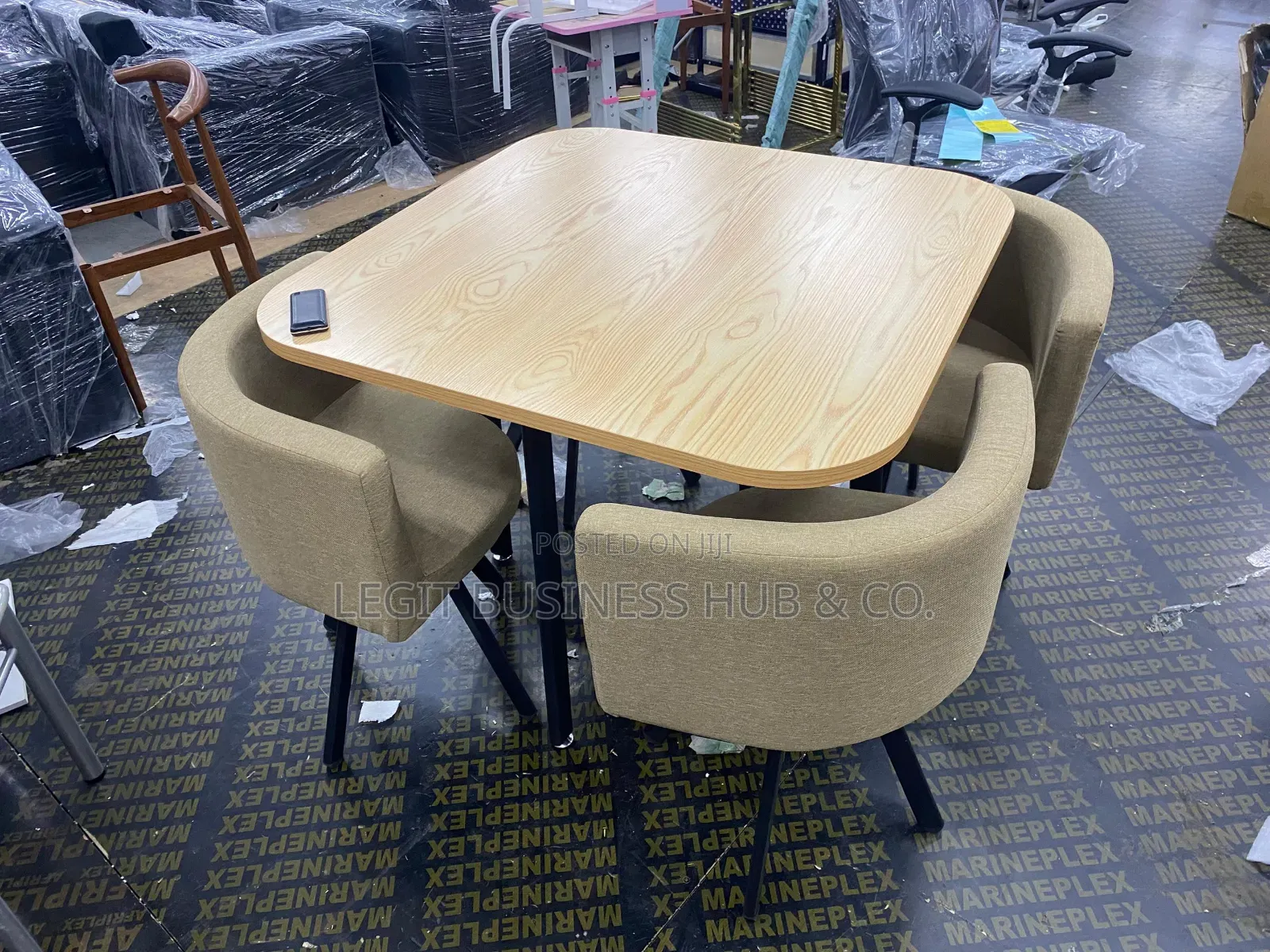 Modern Square Dining Set
