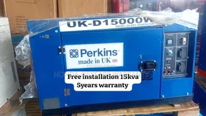 Original 15kva Perkins Generator – Low Fuel Consu 15kva