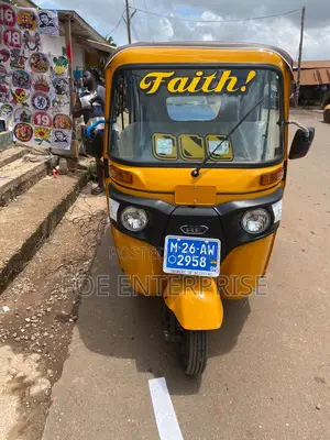 New Bajaj RE 2026 Yellow