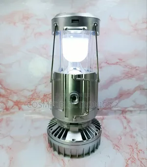 Solar Rechargeable Led Camping Light With Electric Mosquito Killer