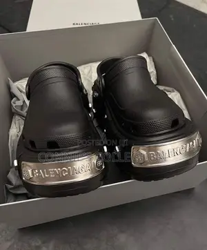 Balenciaga X Crocs Hardcrocs Platform Sandals