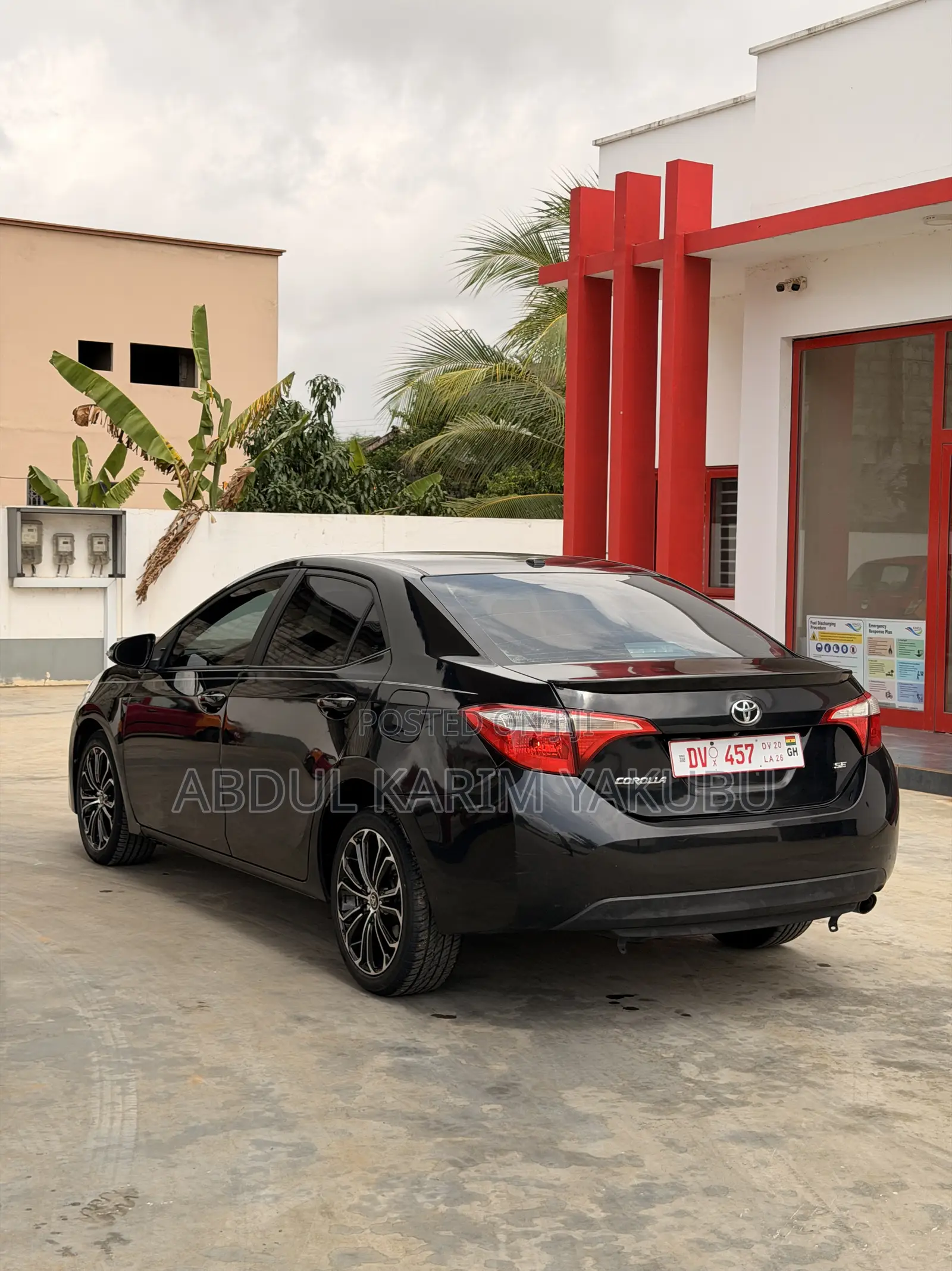 Toyota Corolla S Plus 4dr Sedan (1.8L 4cyl CVT) 2015 Black