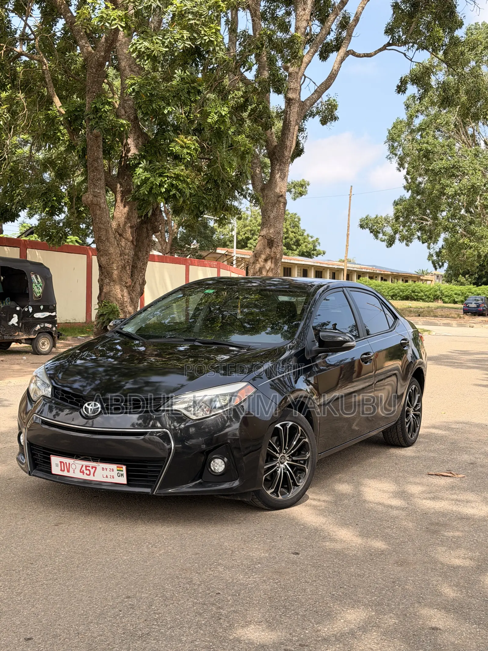 Toyota Corolla S Plus 4dr Sedan (1.8L 4cyl CVT) 2015 Black