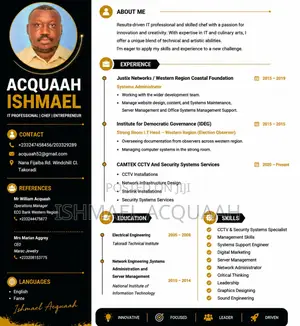 Computing IT CV