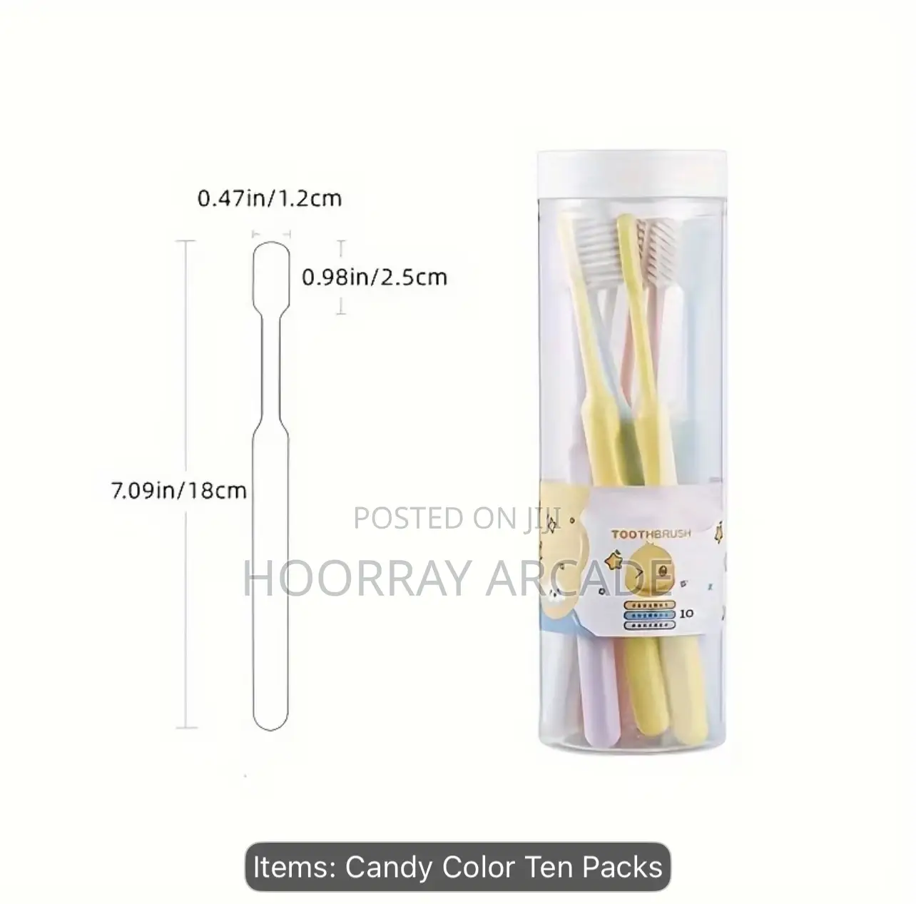 10pcs Family Pack Toothbrush, Soft Bristles Toothbrush