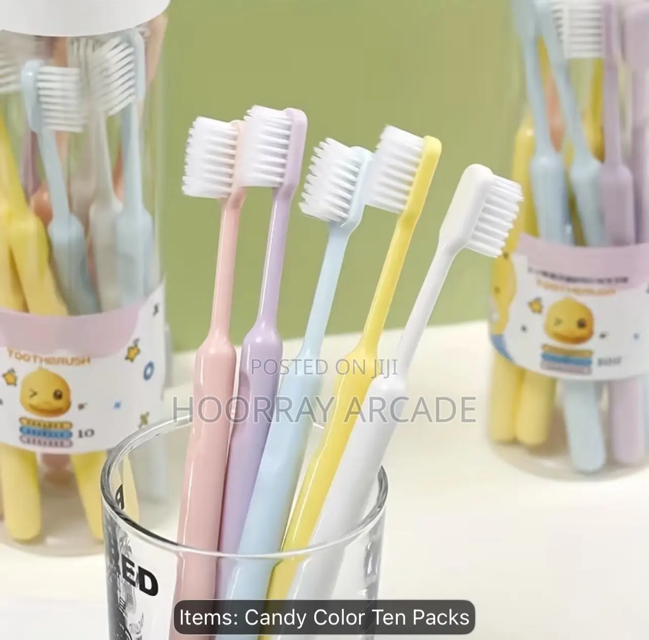 10pcs Family Pack Toothbrush, Soft Bristles Toothbrush