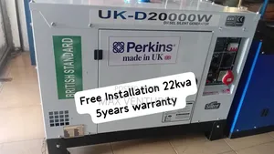 Perkins 22kva Diesel Generator – Built for Long Hours 22kva