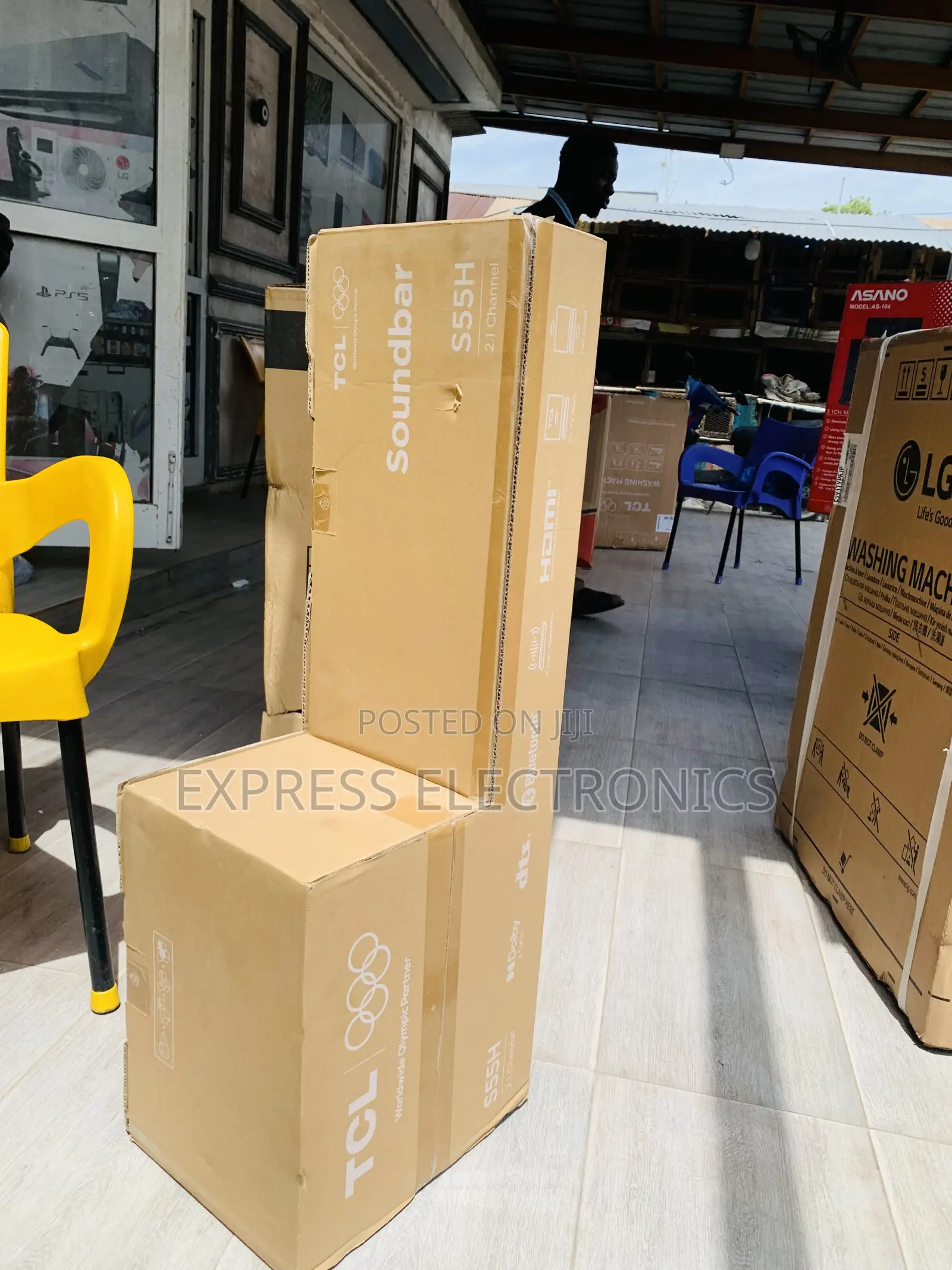 Dual Bass System TCL S55h 2.1ch Pro Super Bass Soundbar S Series