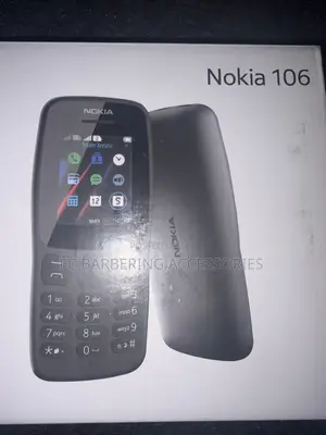 New Nokia 106 Black