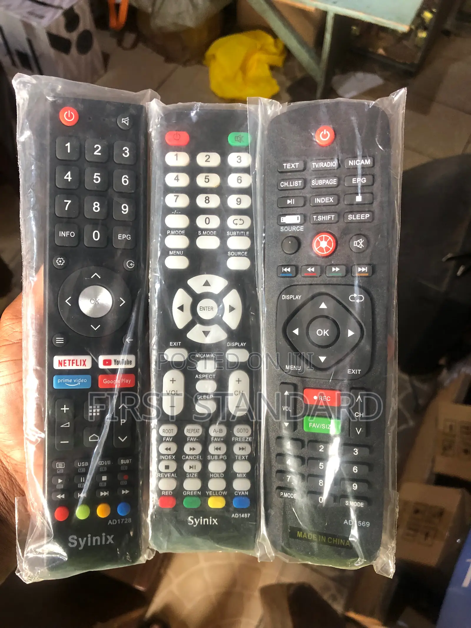 Syinix Tv Remote