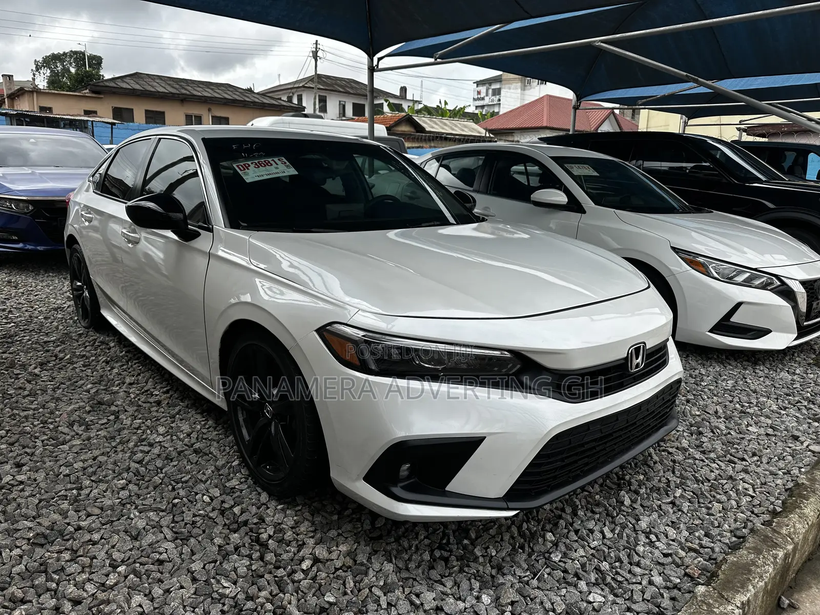 Honda Civic EX-L 2022 White