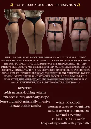 Non-Surgical BBL Fillers | Hip Dip Enhancement | Accra