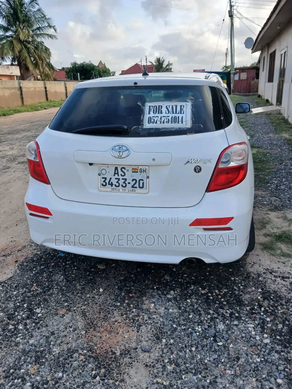 Toyota Matrix 2013 White