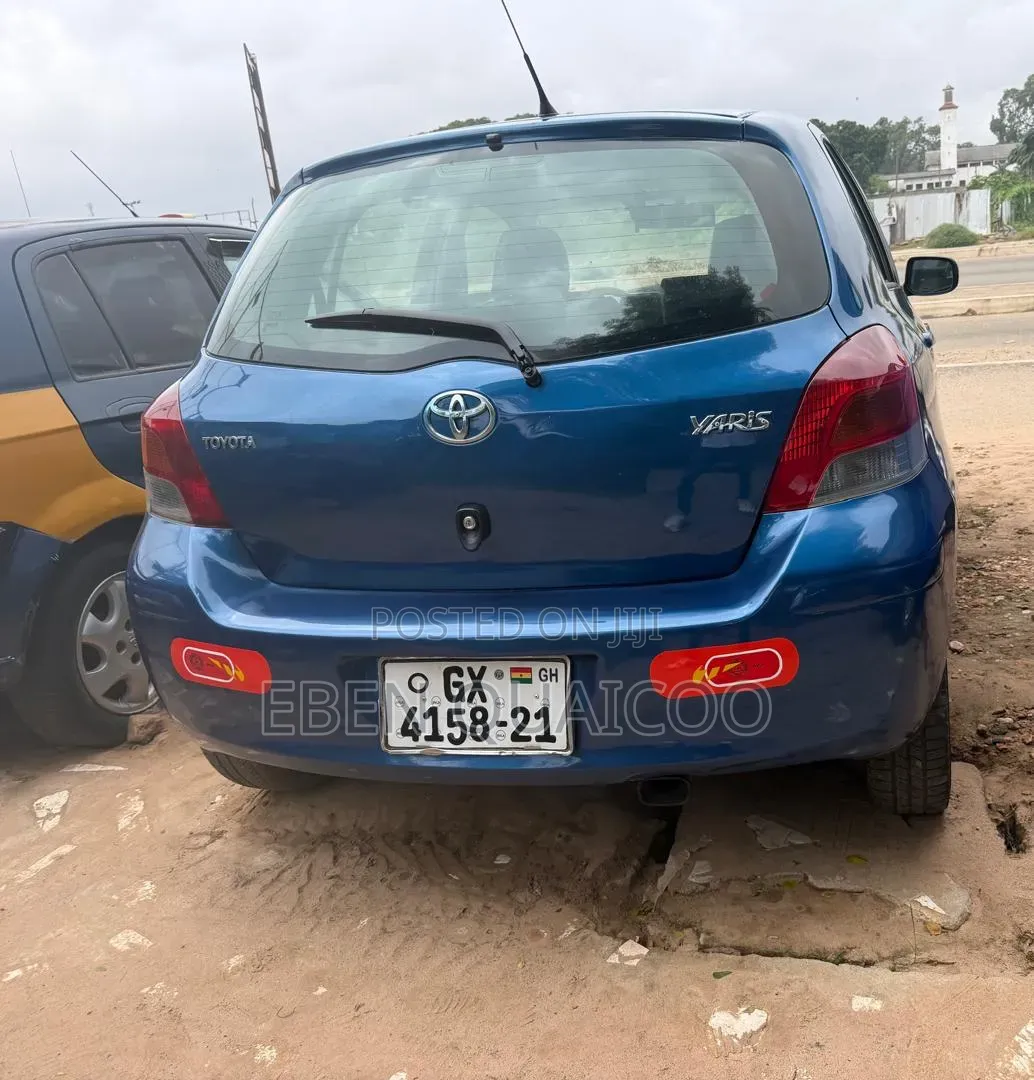 Toyota Yaris 2008 Blue