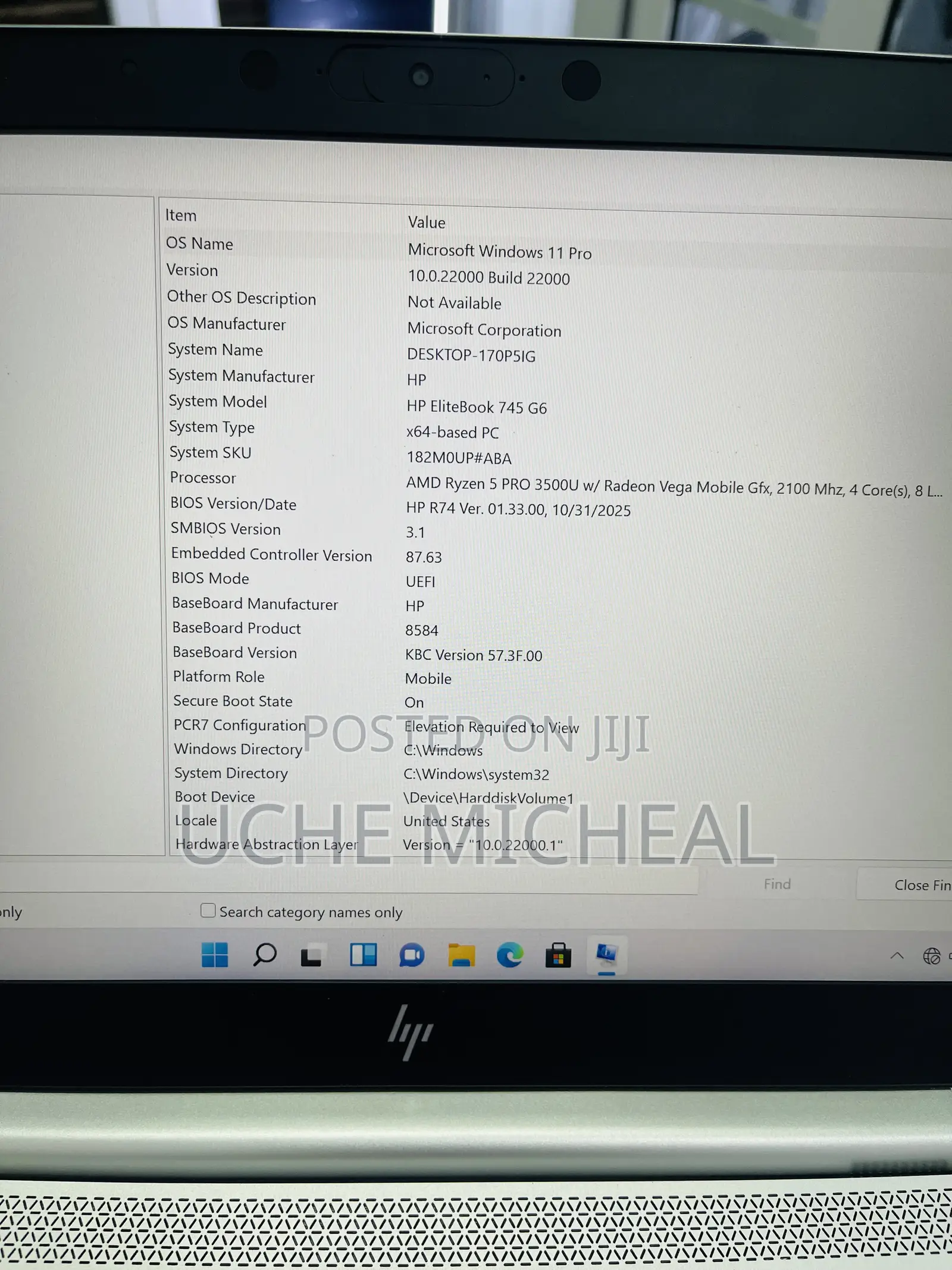 Laptop HP EliteBook 745 G6 16GB AMD Ryzen 5 SSD 512GB