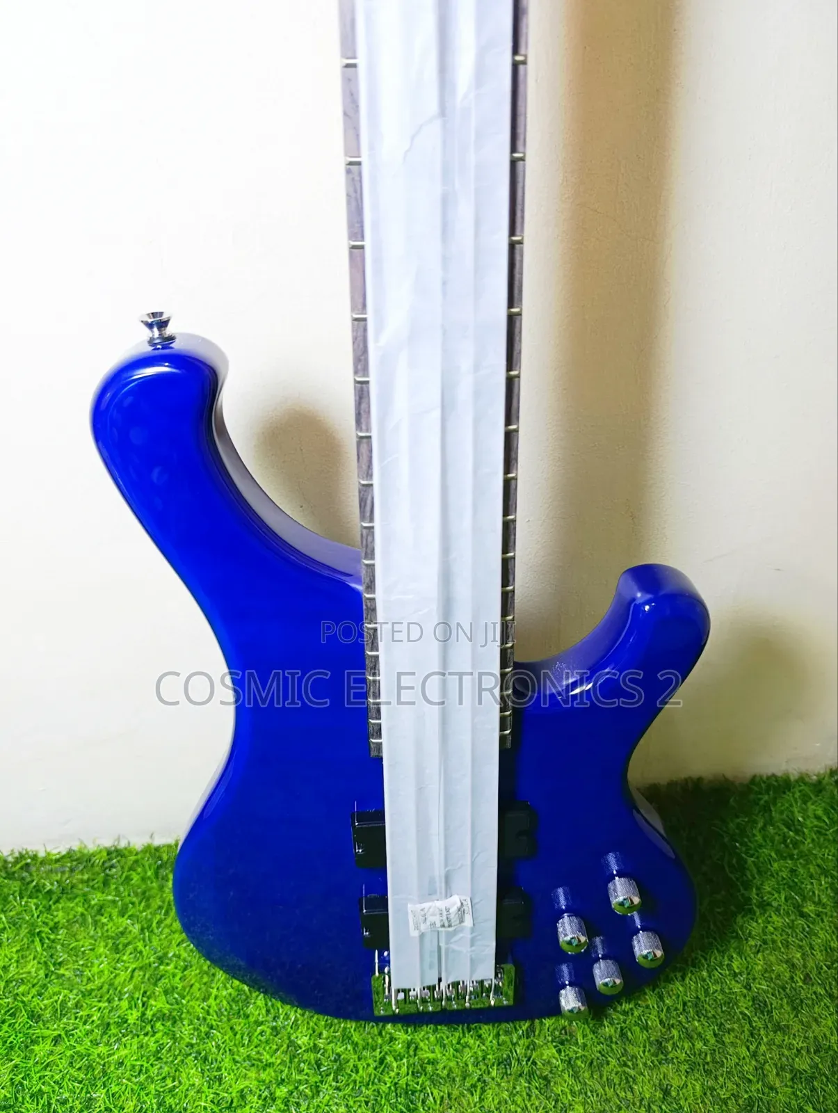 4-String Electric Bass Guitar – Gloss Blue