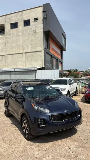 Kia Sportage SX 4dr SUV AWD (2.0L 4cyl Turbo 6A) 2017 Blue