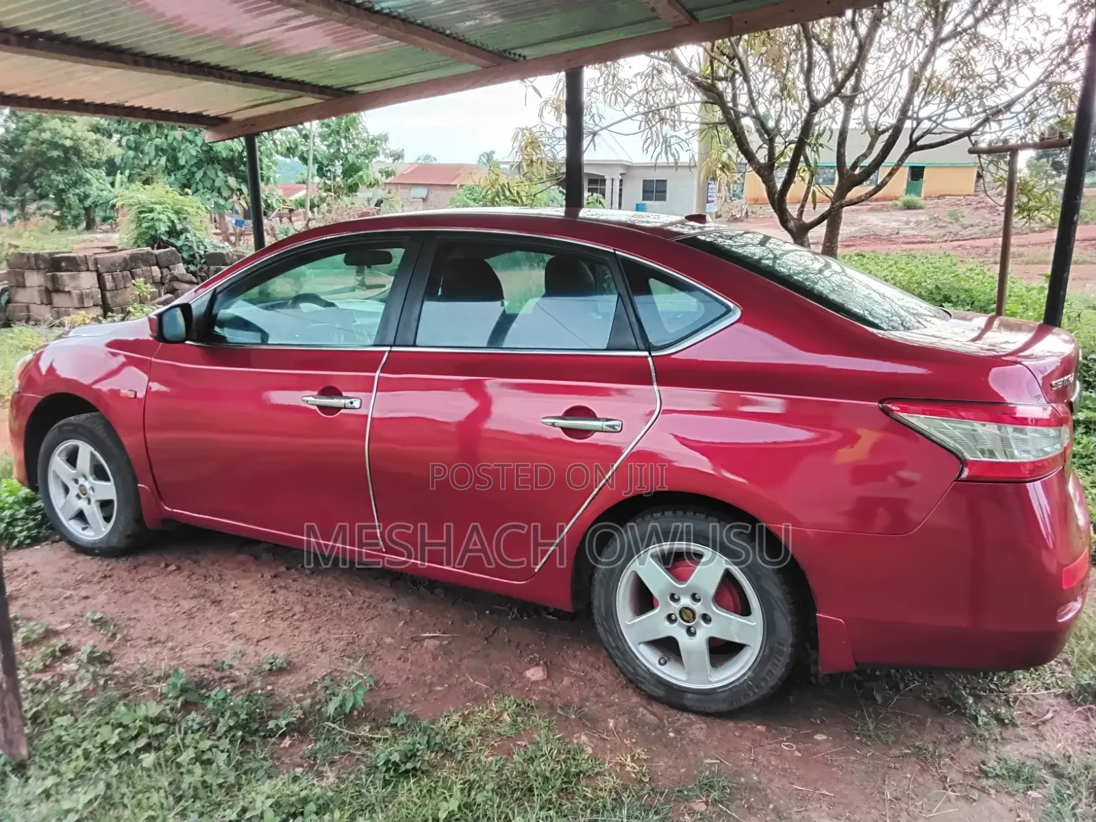 Nissan Sentra SV 4dr Sedan (1.8L 4cyl CVT) 2015 Red