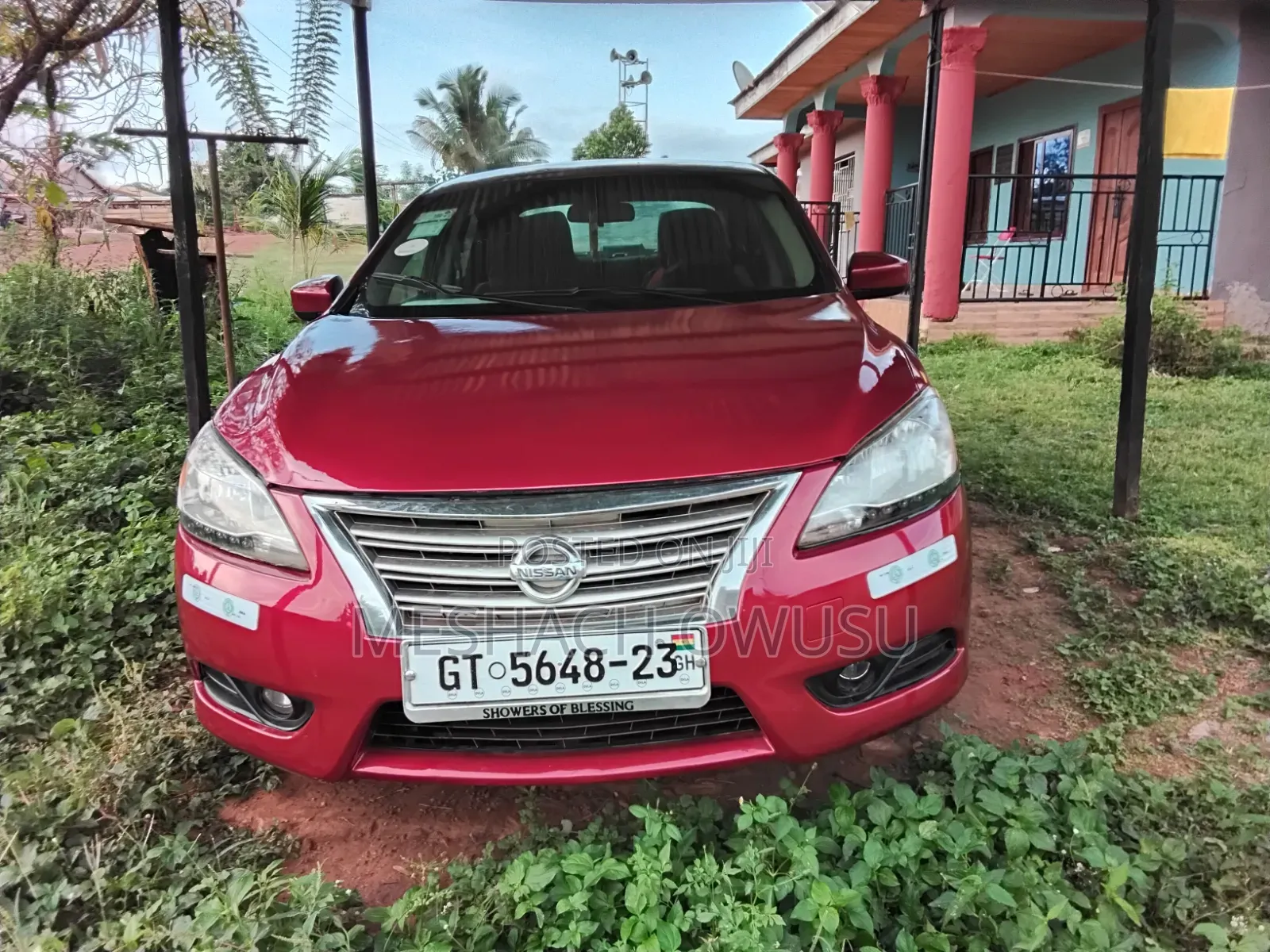 Nissan Sentra SV 4dr Sedan (1.8L 4cyl CVT) 2015 Red