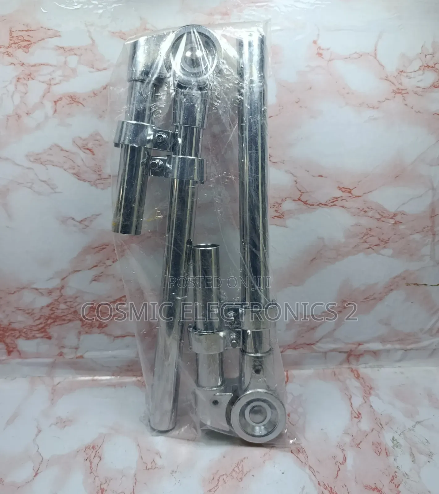 Heavy-Duty Chrome Drum Tom Mount Holder (Pair)