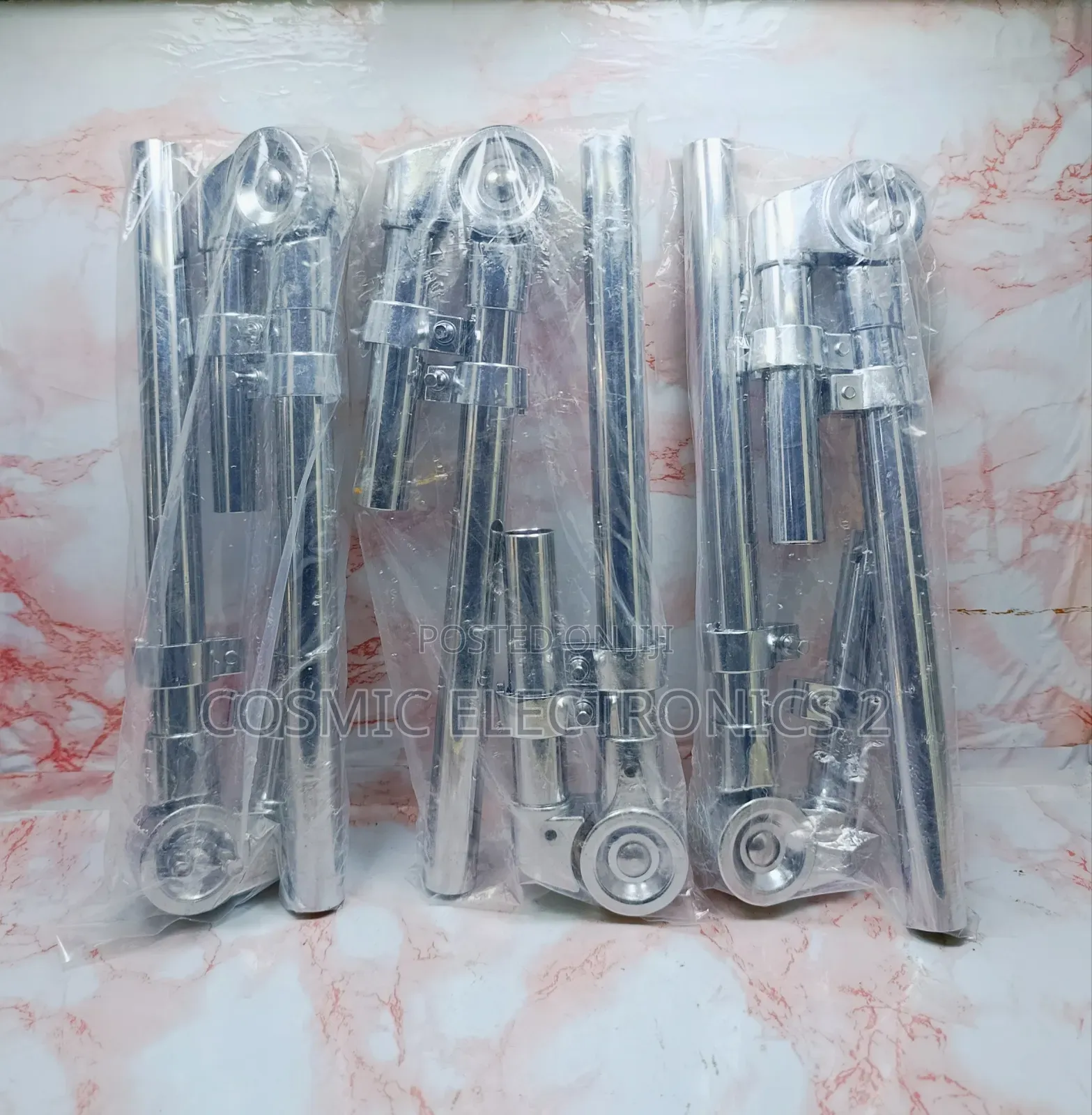 Heavy-Duty Chrome Drum Tom Mount Holder (Pair)