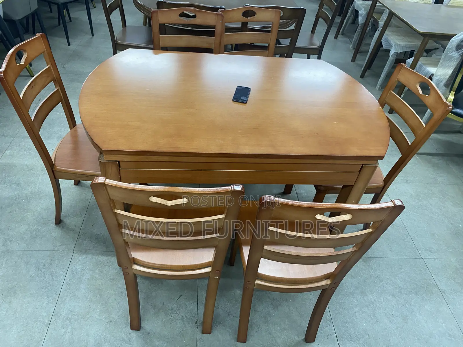 Wooden Dining Sets With 4 Leather Chairs