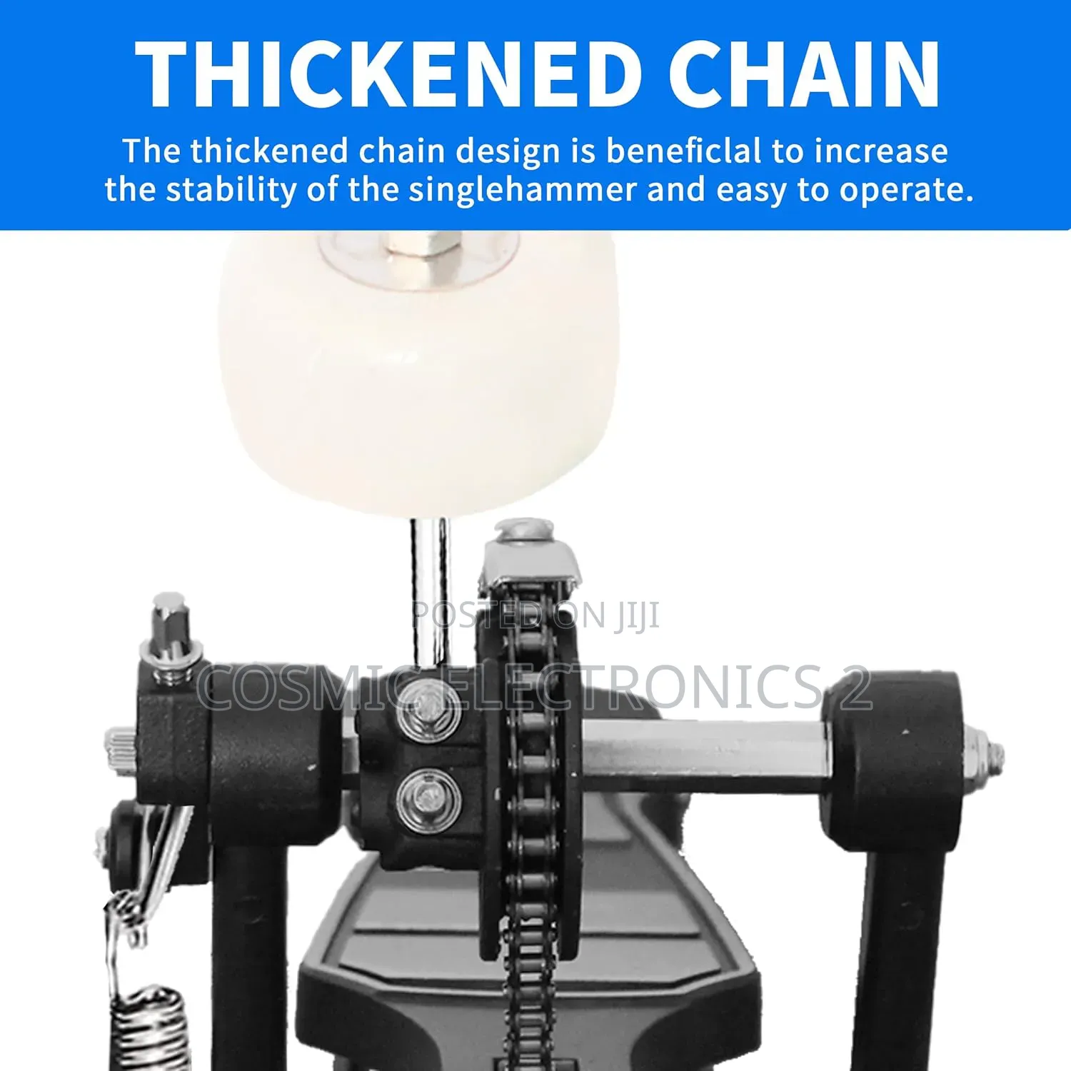 Professional Single Bass Drum Pedal With Adjustable Beater