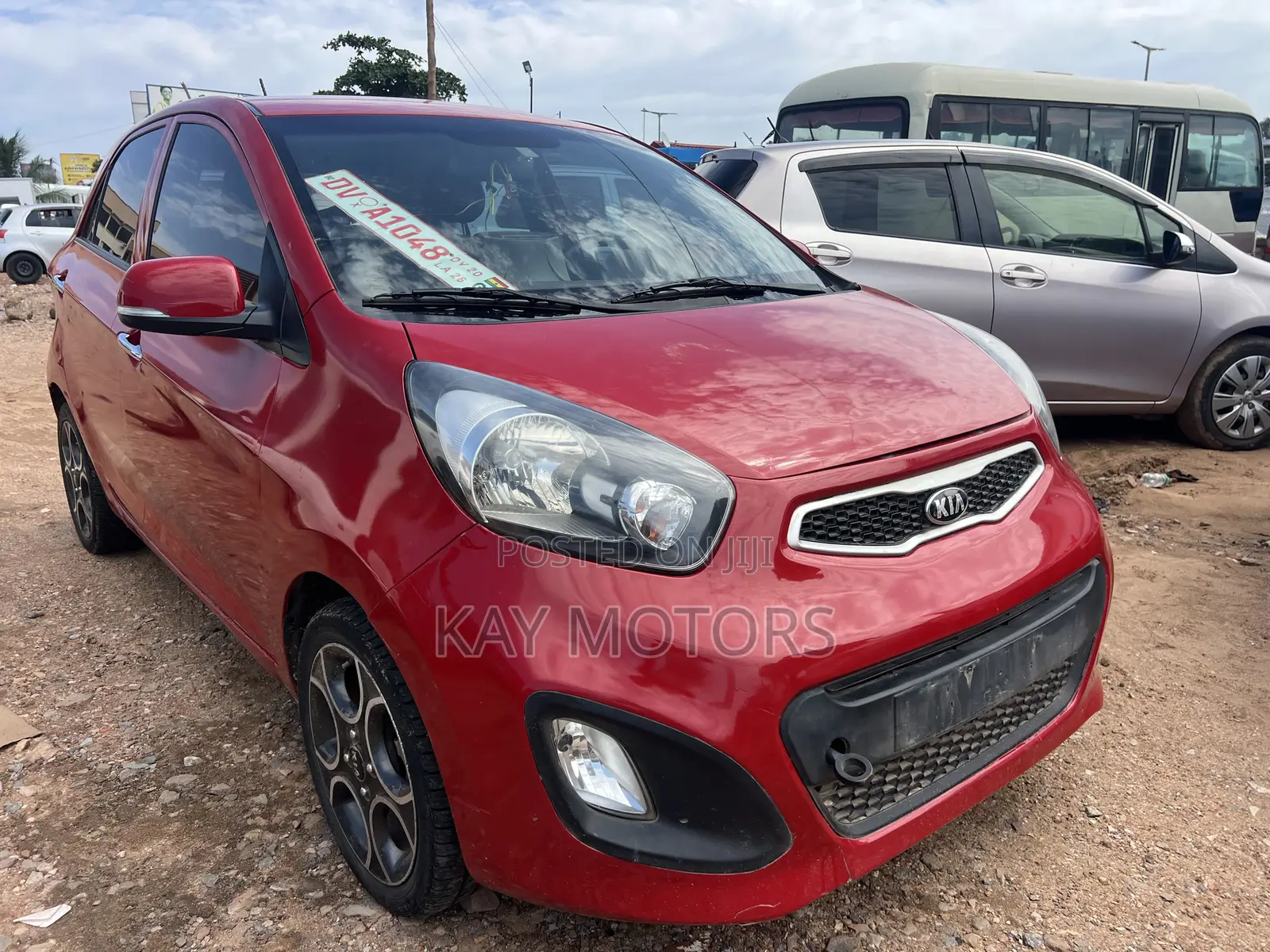 Kia Morning 2012 Red
