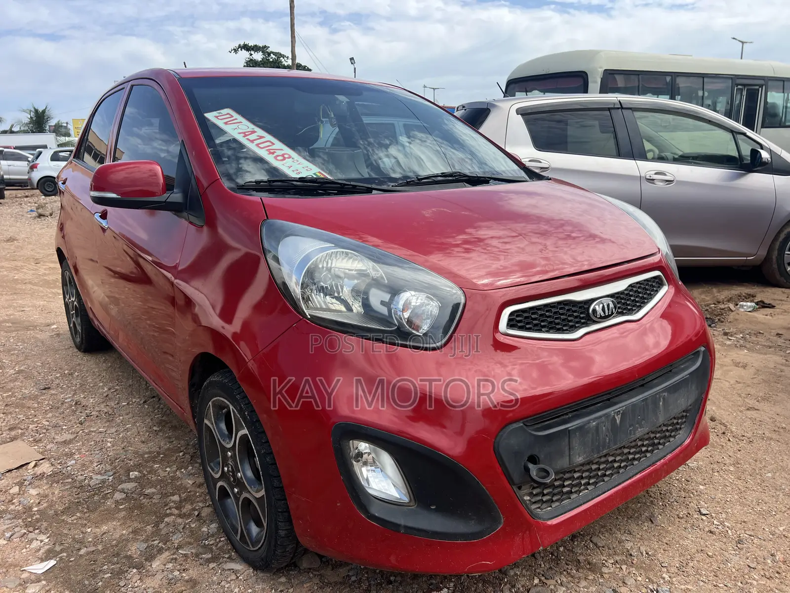 Kia Morning 2012 Red