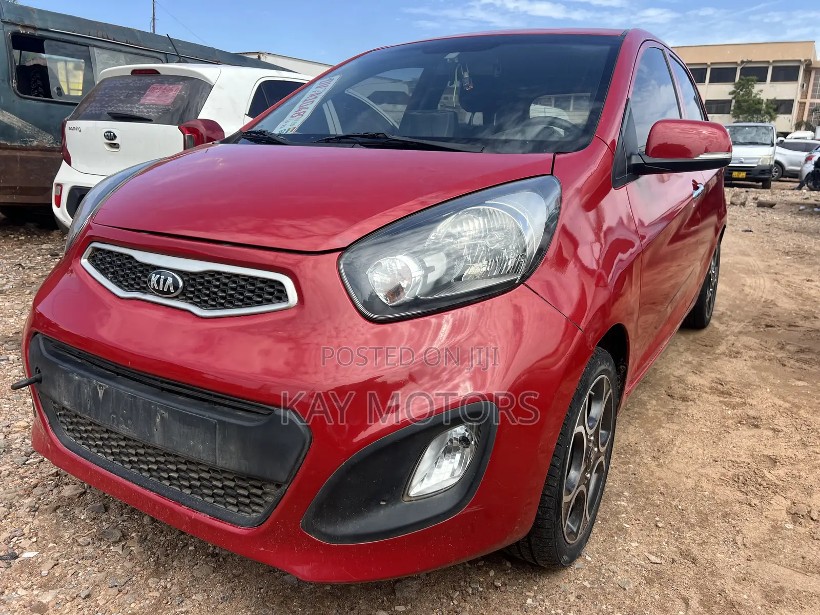 Kia Morning 2012 Red